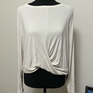 All in motion size XXL cream colored long sleeve